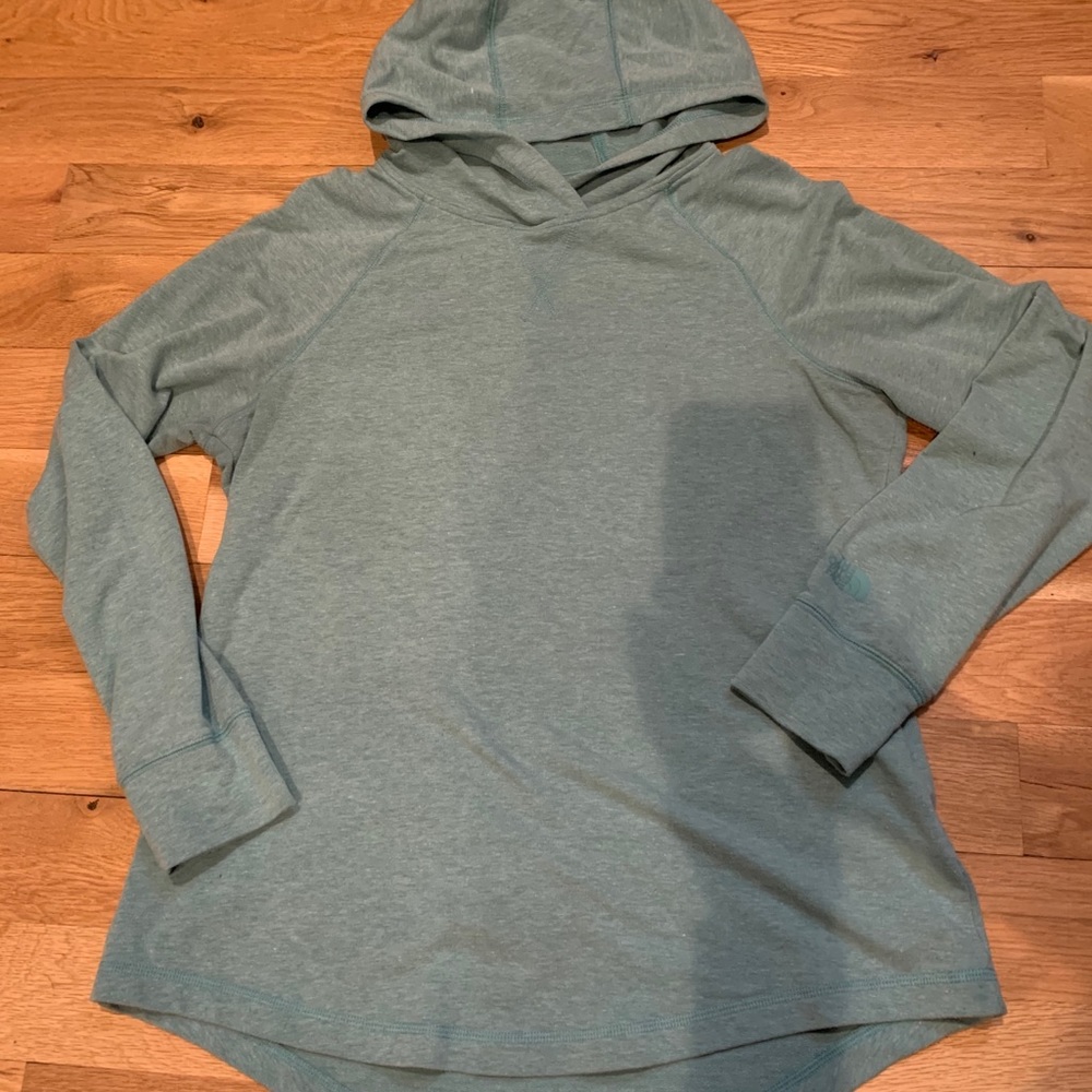 Northface hooded shirt